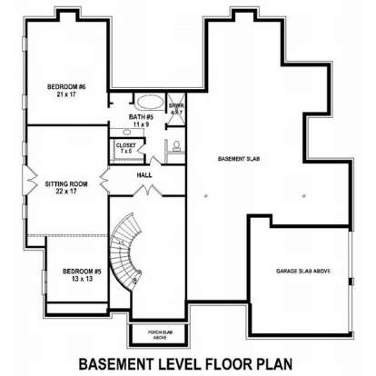 Floorplan 1 for House Plan #053-02151