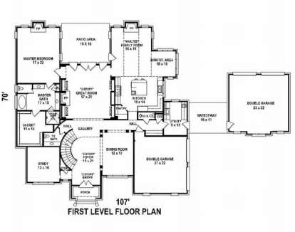 Floorplan 2 for House Plan #053-02151