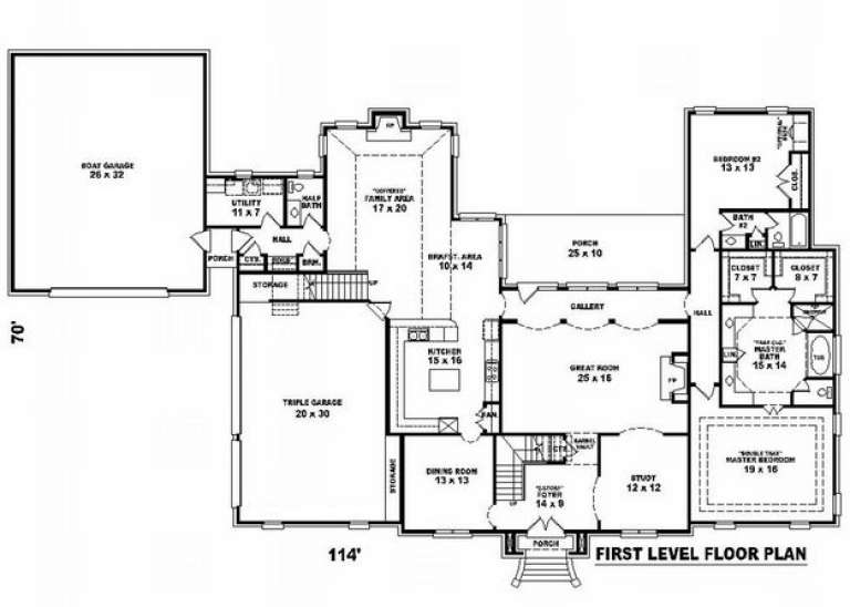 House Plan House Plan #10025 Drawing 1