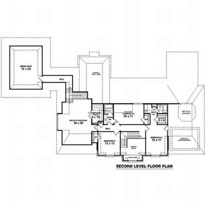 Floorplan 2 for House Plan #053-02154