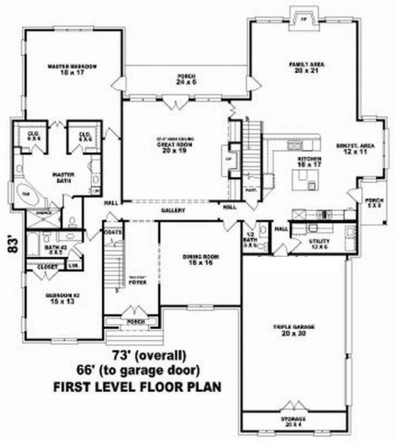 House Plan House Plan #10036 Drawing 1