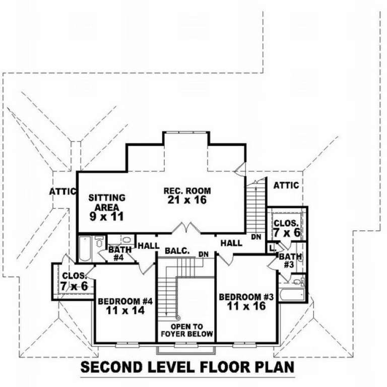 House Plan House Plan #10039 Drawing 2