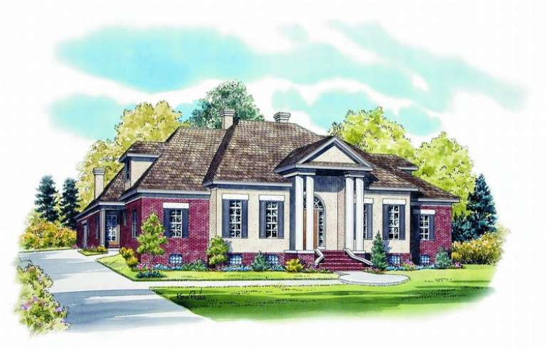 House Plan House Plan #10041 Front Elevation
