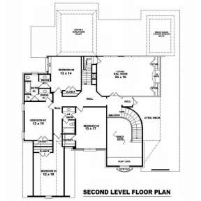 Floorplan 2 for House Plan #053-02178