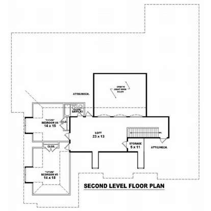Floorplan 2 for House Plan #053-02184