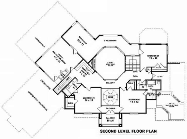 House Plan House Plan #10064 Drawing 2