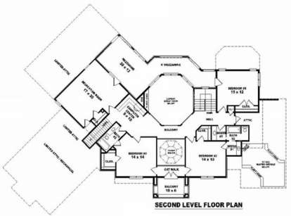 Floorplan 2 for House Plan #053-02194