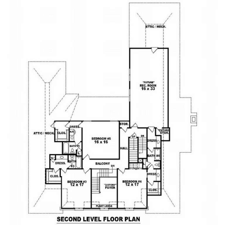 House Plan House Plan #10067 Drawing 2