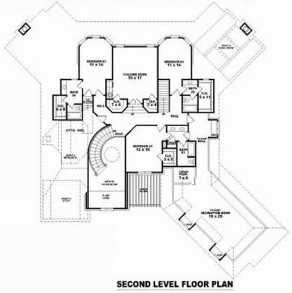 Floorplan 2 for House Plan #053-02201