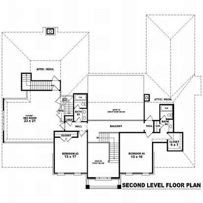 Floorplan 2 for House Plan #053-02209