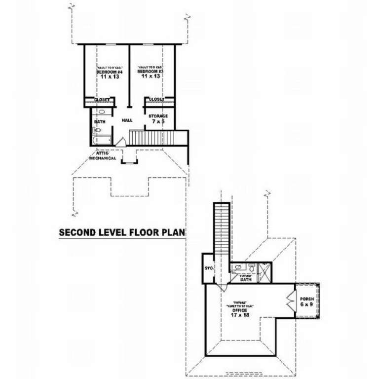 House Plan House Plan #10083 Drawing 2