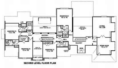 Floorplan 2 for House Plan #053-02224