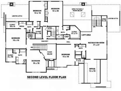Floorplan 2 for House Plan #053-02226