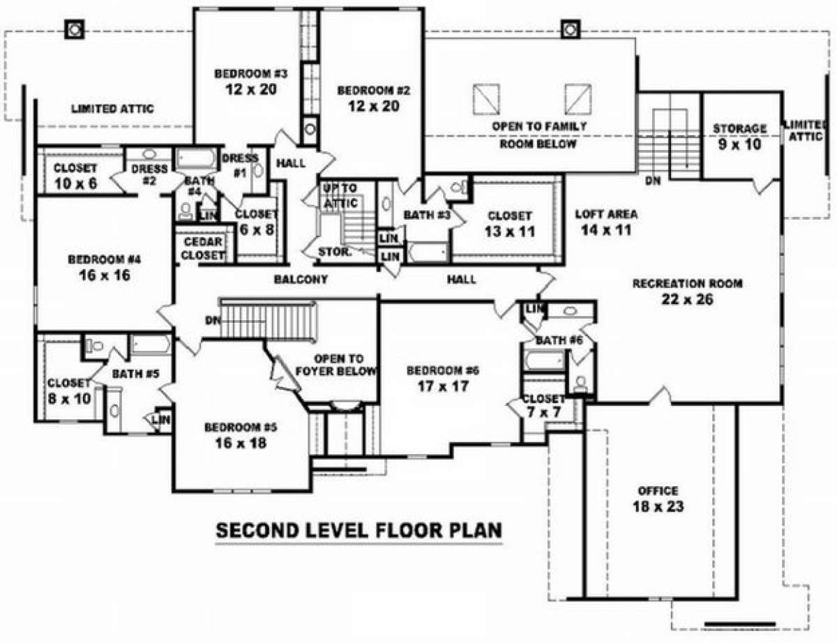 Floorplan 2 for House Plan #053-02235