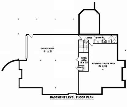 Floorplan 1 for House Plan #053-02236