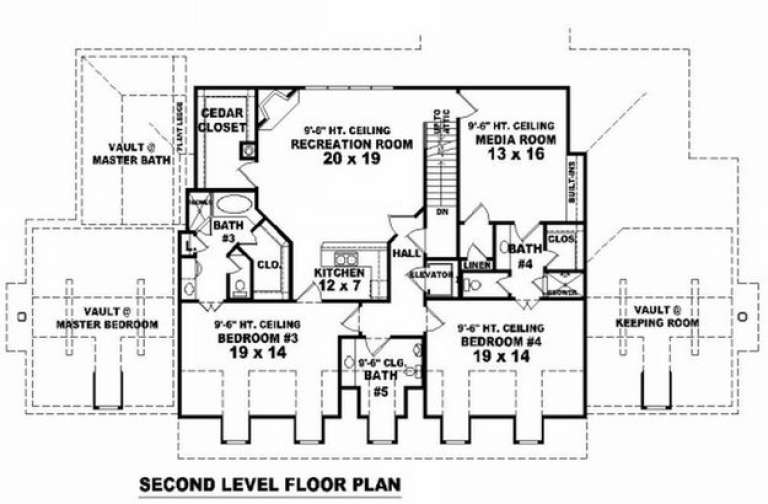 House Plan House Plan #10107 Drawing 3