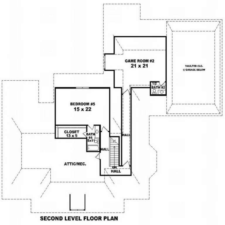 House Plan House Plan #10109 Drawing 2