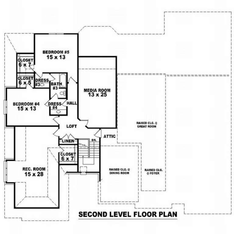 House Plan House Plan #10113 Drawing 2