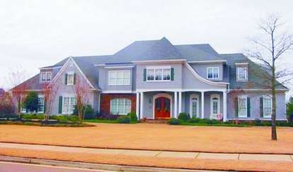 5 Bed, 4 Bath, 5753 Square Foot House Plan - #053-02246