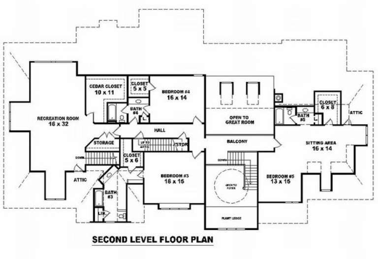 House Plan House Plan #10120 Drawing 2