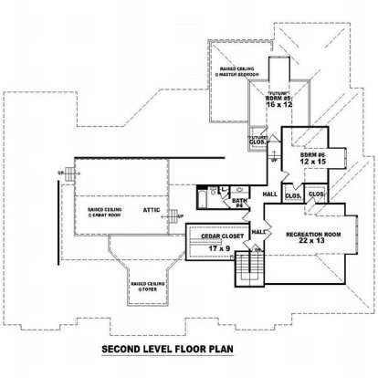 Floorplan 2 for House Plan #053-02253