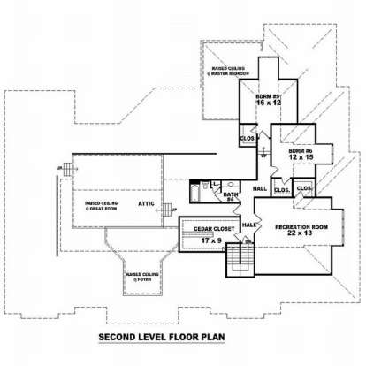 Floorplan 2 for House Plan #053-02254