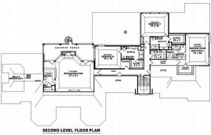 Floorplan 2 for House Plan #053-02261