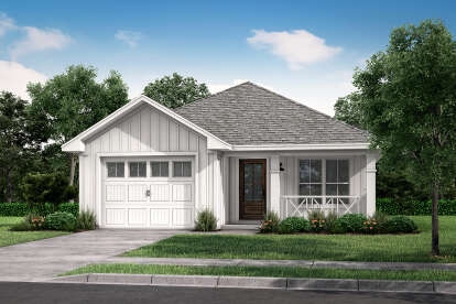 3 Bed, 2 Bath, 1250 Square Foot House Plan - #041-00035