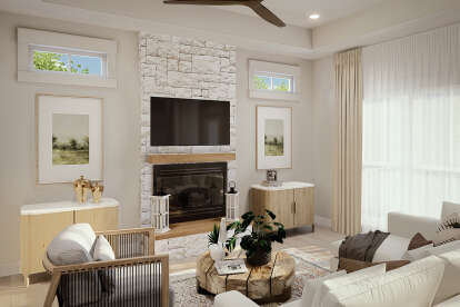 Modern Farmhouse House Plan #041-00036 Additional Photo