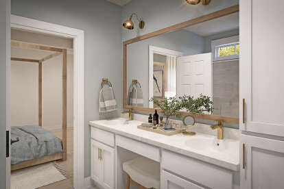 Modern Farmhouse House Plan #041-00036 Additional Photo
