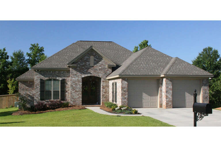 French Country House Plan #041-00040 Elevation Photo