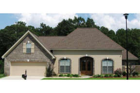 French Country House Plan #041-00044 Elevation Photo
