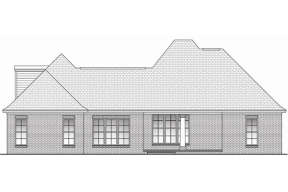French Country House Plan #041-00048 Elevation Photo