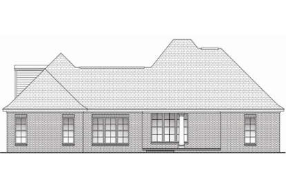 French Country House Plan #041-00048 Elevation Photo