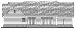Southern House Plan #041-00049 Elevation Photo