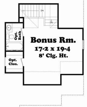 Second Floor for House Plan #041-00049