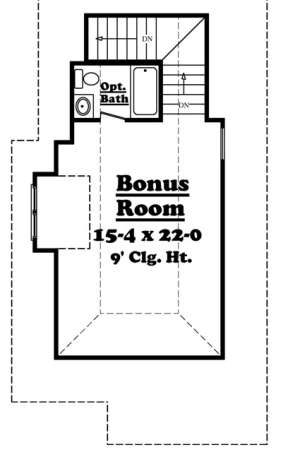 Bonus Room for House Plan #041-00051