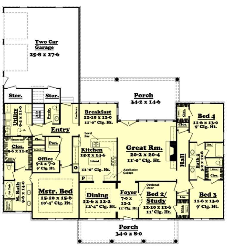 House Plan House Plan #10162 Drawing 1