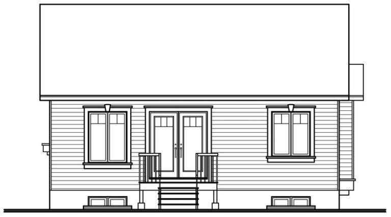 Country House Plan #034-00270 Elevation Photo