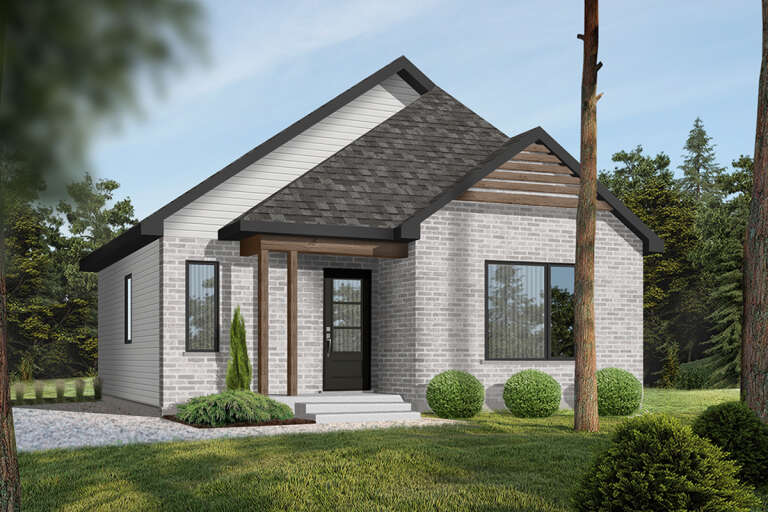 House Plan House Plan #10219 Front Elevation 