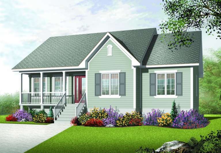 House Plan House Plan #10221 Front Elevation