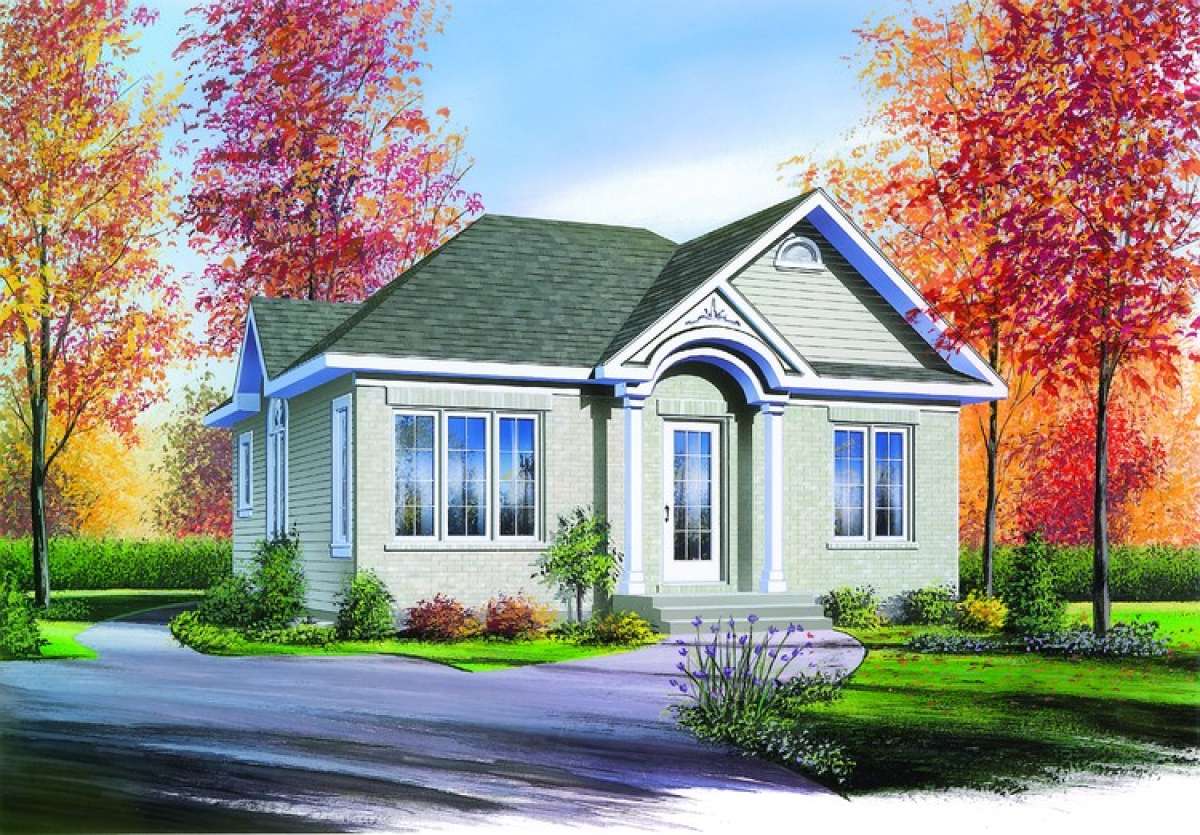  Narrow  Lot  Plan  832 Square Feet 2 Bedrooms 1 Bathroom 