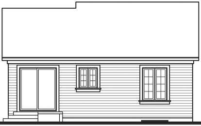 Traditional House Plan #034-00286 Elevation Photo