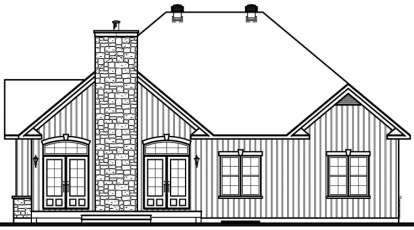 Country House Plan #034-00287 Elevation Photo