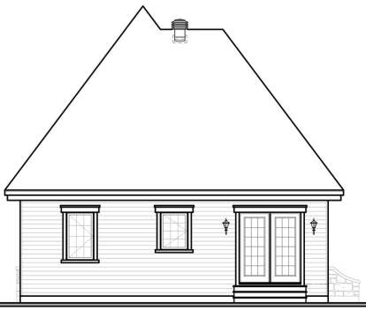 European House Plan #034-00292 Elevation Photo