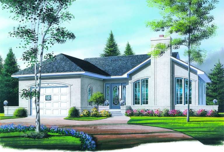 House Plan House Plan #10239 Front Elevation