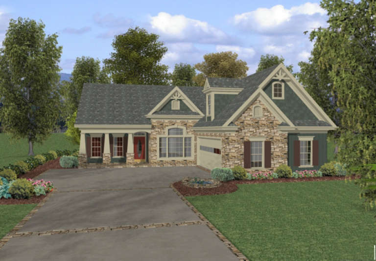House Plan House Plan #1025 Front Elevation