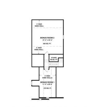 Bonus Floor for House Plan #036-00056