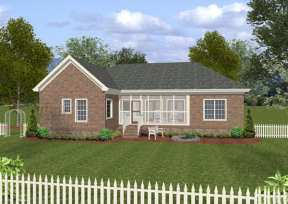 Craftsman House Plan #036-00059 Elevation Photo