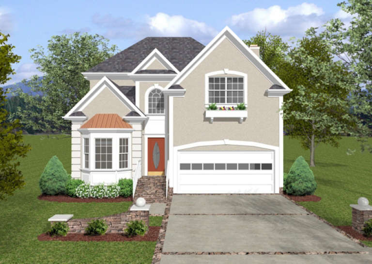 House Plan House Plan #1029 Front Elevation